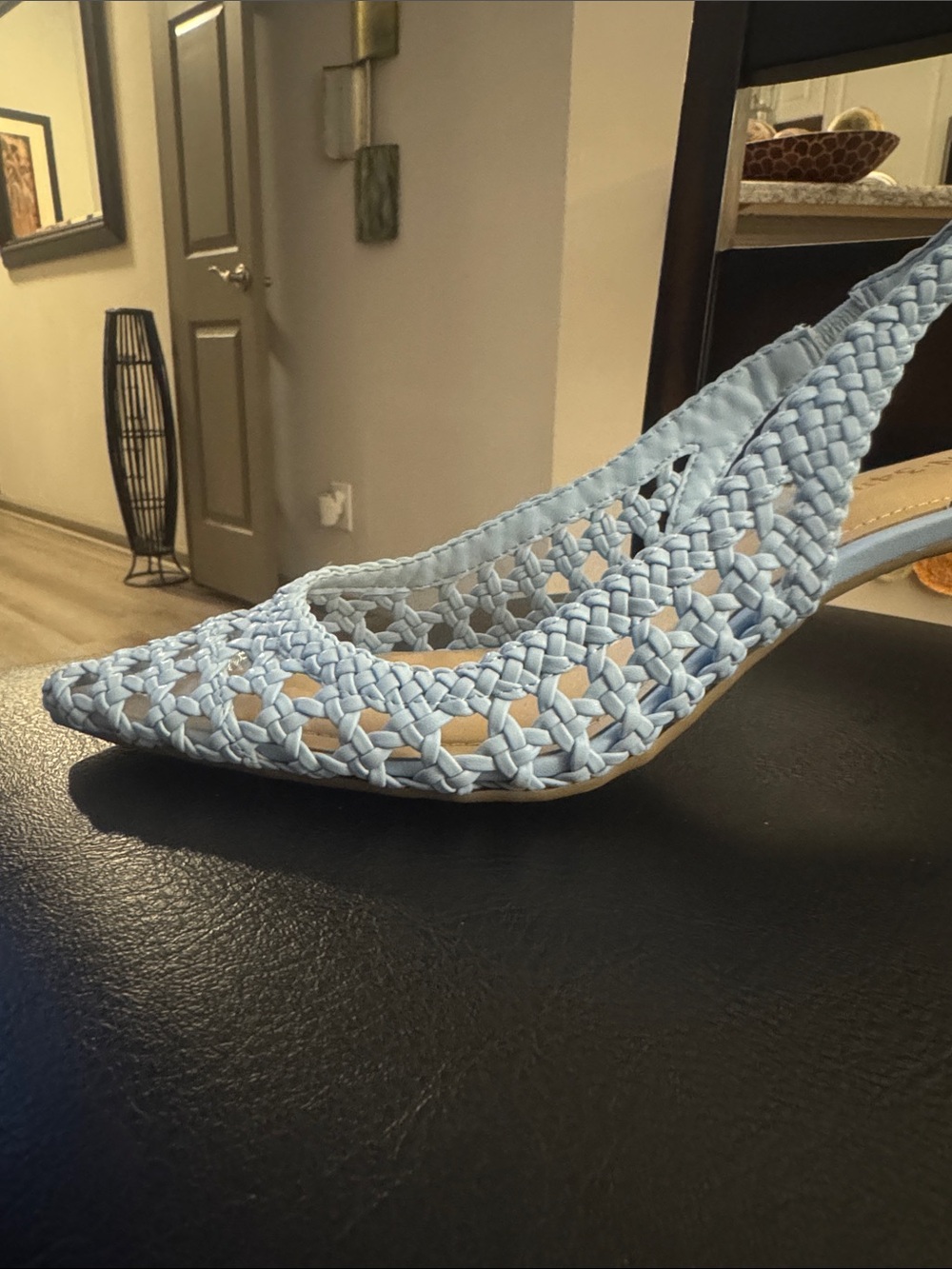 On 34th🔥 Women's Monikaa Slingback Pumps🔥NEW Size 7.5M Color Blue - Picture 5 of 16